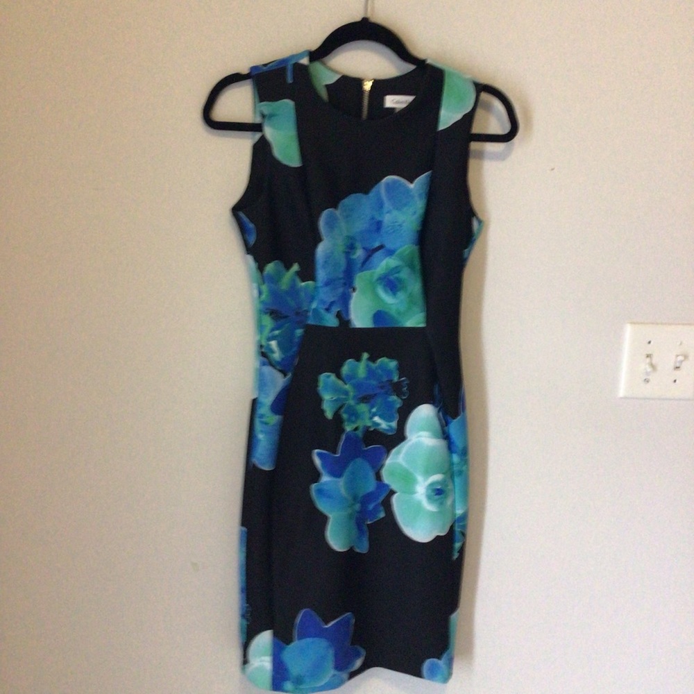 Calvin Klein Scuba dress, Size 2/4p